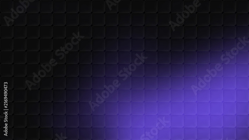 Obraz na płótnie Dark purple and black gradient cubic glass pattern background