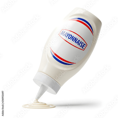 Squeeze Bottle of Mayonnaise