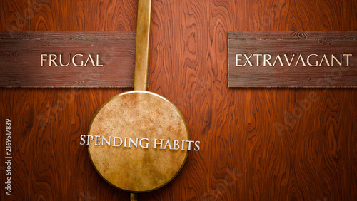 фотографія Spending habits swings between frugal and extravagant