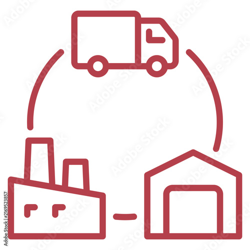 Naklejka Supply Icon Element For Design