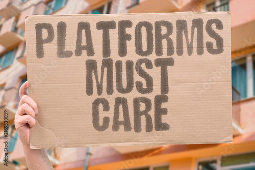Fotografía "Platforms must care" Duty imposed for minor safety