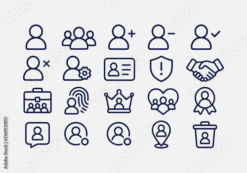  User and team Icons 