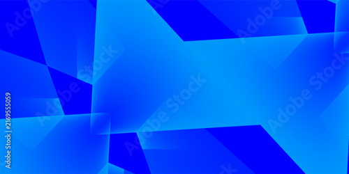 Blue geometric abstract backround. Vector illustration