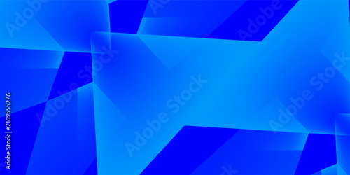 Blue geometric abstract backround. Vector illustration