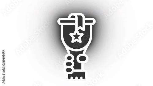 Animated purposefulness icon