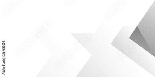Abstract white and gray geometric shape modern background. texture white pattern. vector illustration