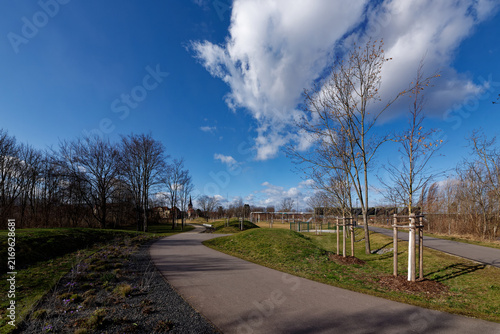 Thüringen - Erfurt-Gispersleben - Park am ehemaligen Heizkraftwerk
