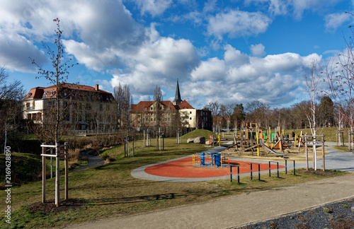 Thüringen - Erfurt-Gispersleben - Park am ehemaligen Heizkraftwerk
