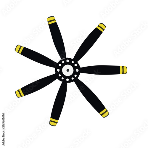 aircraft propeller assembly.