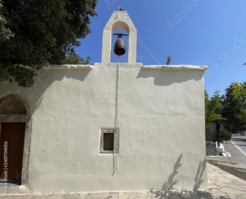 Typical Orthodox old church in Creete, Grece