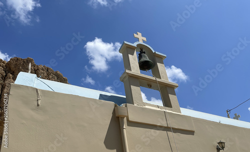 Typical Orthodox old church in Creete, Grece