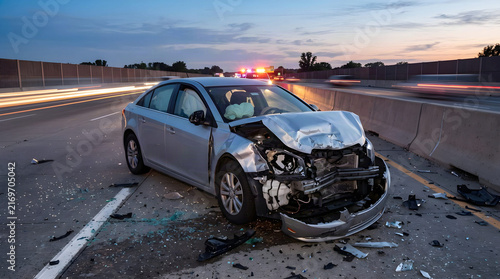 Severe Highway Auto Accident