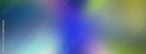 Multicolor grainy mesh gradient background with blue and yellow highlights for creative splash screens.