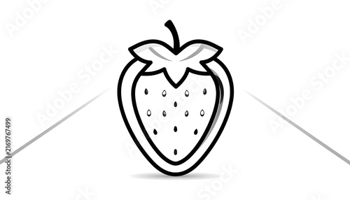 Minimalist line art heart with leaves design.