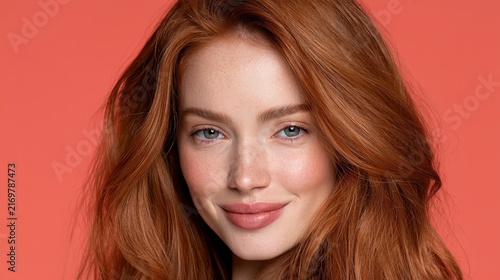 Red-haired Woman with Freckles