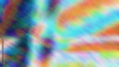 Abstract grainy holographic blurred gradient texture background