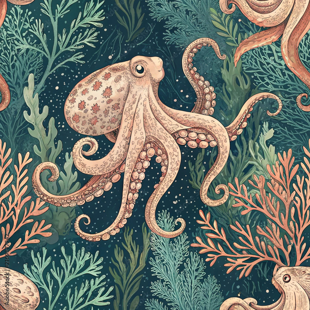 seamless pattern with paisley