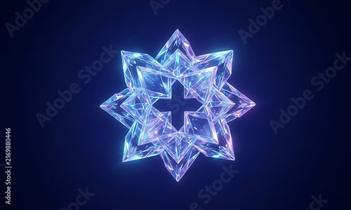 diamond on black background