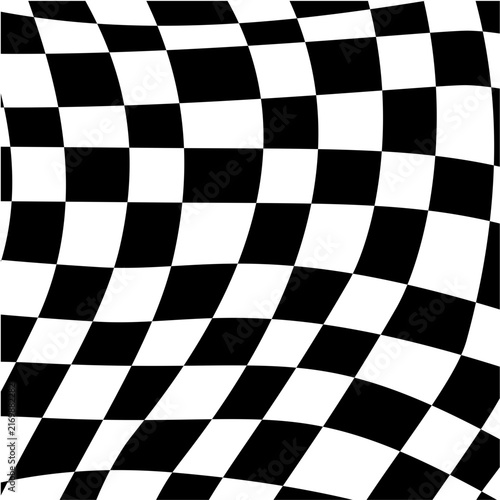 checkered background