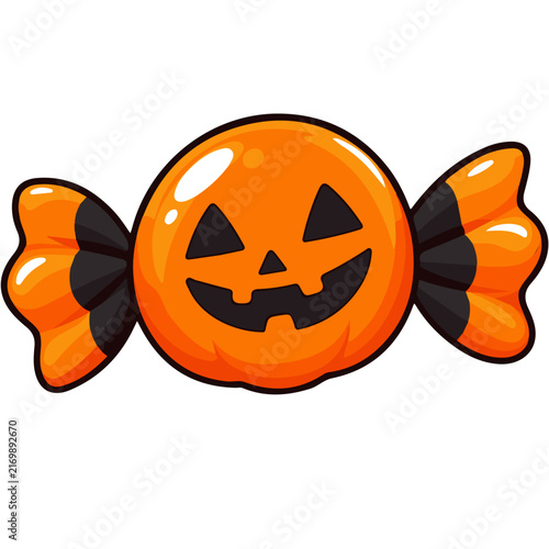 Foto halloween jack o lantern candy