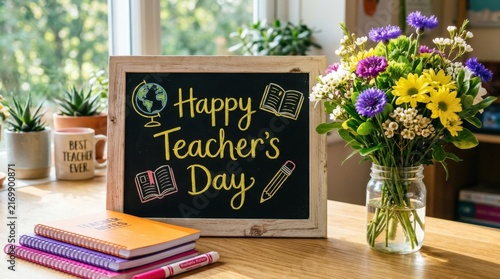 Teacher Appreciation Desk Still Life