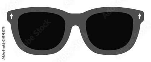 Modern sunglasses silhouette collection. Black Silhouette Icons of Eyeglasses and Sunglasses in Minimalist Vector Style. Vector illustration.