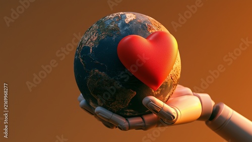 Global Charity and Humanitarian Support Concept Promoting Hope, Kindness and Positive Change