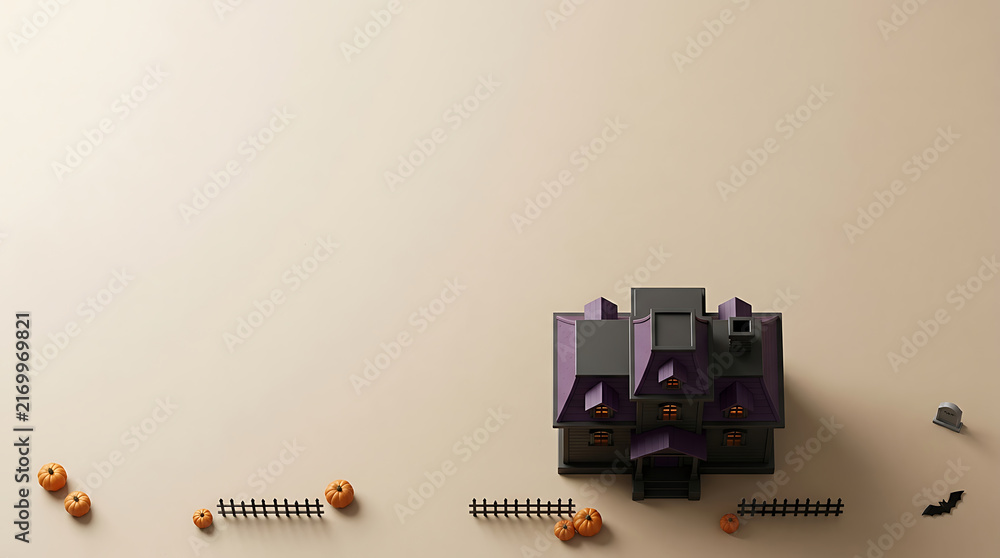 Obraz premium Minimalist composition of lego space shuttle and astronaut figures