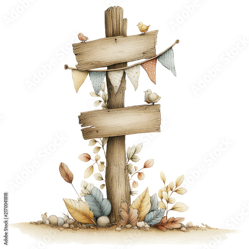 wooden bird house