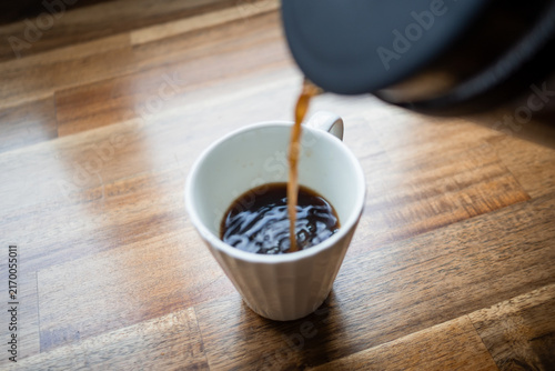 French press coffee making 7