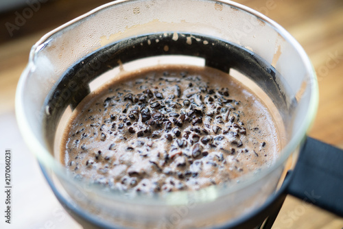 French press coffee making 17