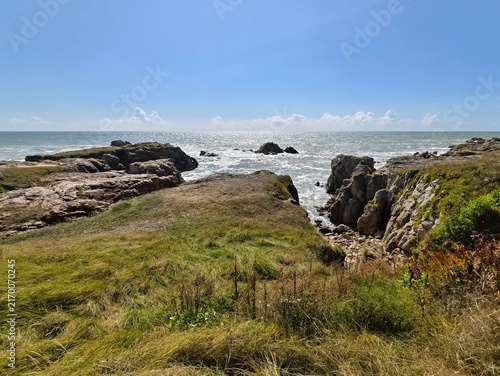Atlantic coast in Brittany