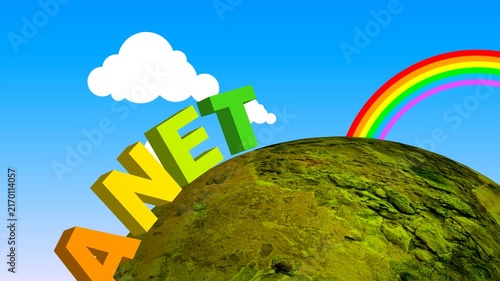 Save our planet cut plastic