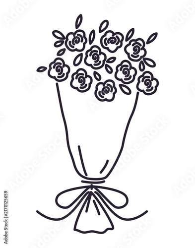 Obraz na płótnie Wedding Flower Bouquet