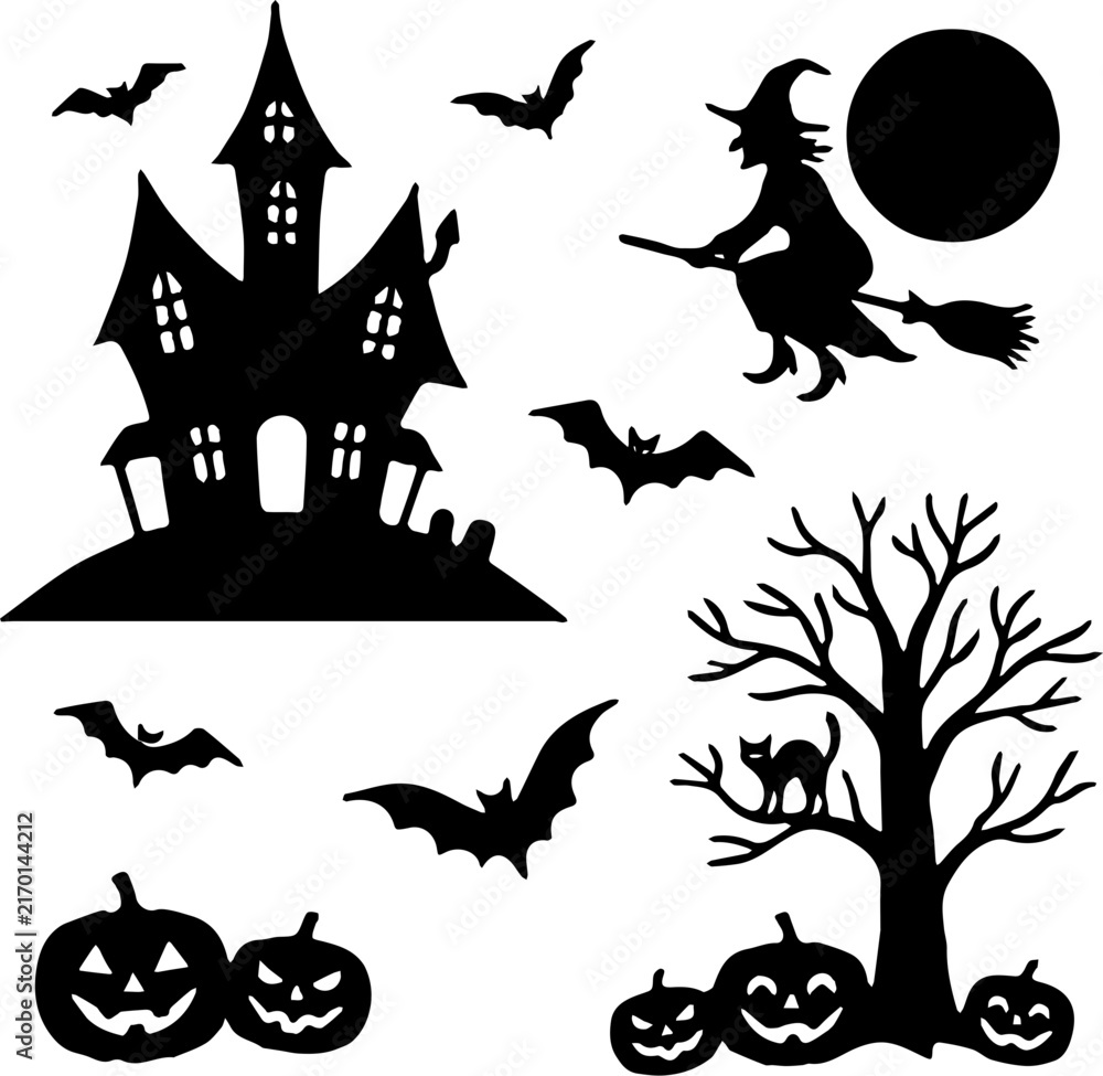 Fototapeta premium halloween vector illustration