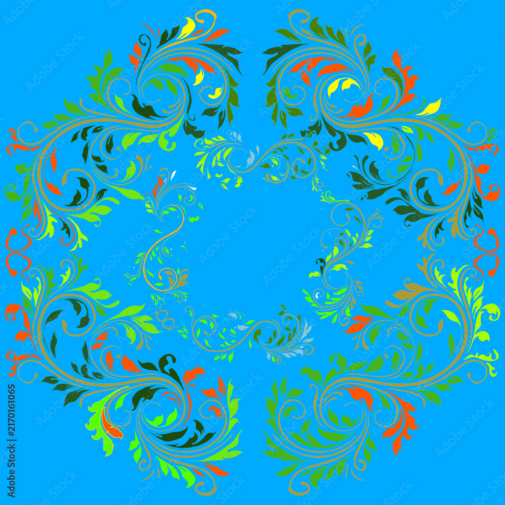 Fototapeta premium abstract colorful background with circles