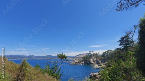 View of Point Lobos, California,