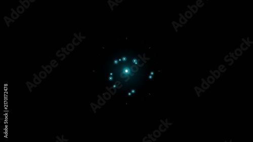 Magnetic Particle Vortex Snap Loading Loop 4K