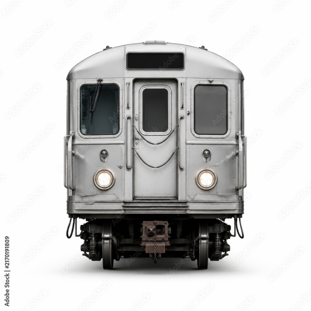 Fototapeta premium Subway Train Front View