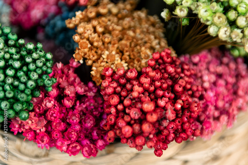 Mini dried flowers
