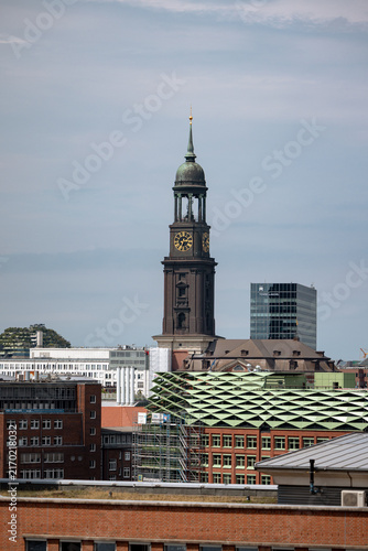 Canvastavla Hamburg, Germany - June 30, 2026: St Michael’s Church, Hauptkirche St
