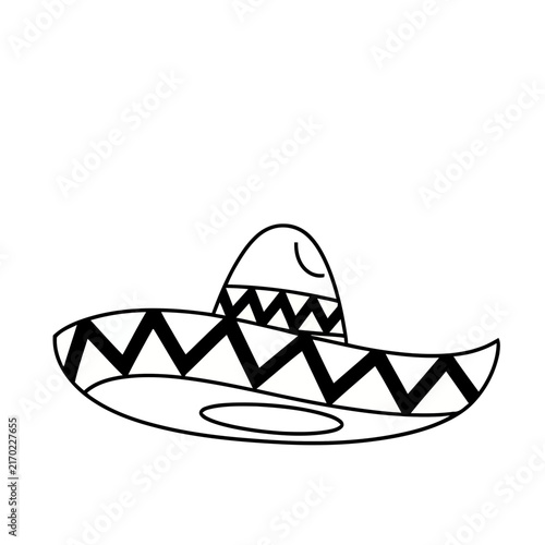 Sombrero Hat Illustration