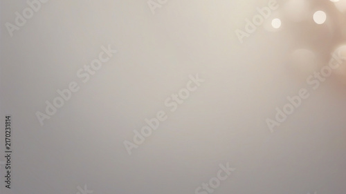 Soft Beige Gradient Background with Bokeh Lights for Festive Occasions