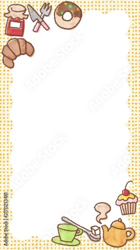 Cafe Decorative Background (Vertical 9:16)