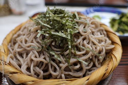 Konstfotografi Wasabi soba at a mountain teahouse