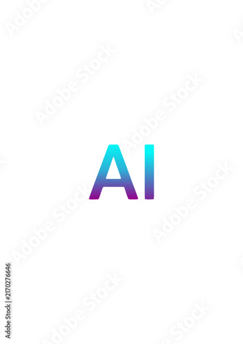Foto Modern artificial intelligence technology concept featuring a futuristic digital