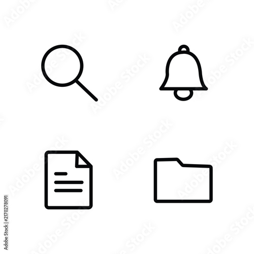 minimal black outline vector icon