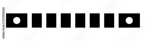 Horizontal Decorative Line Divider