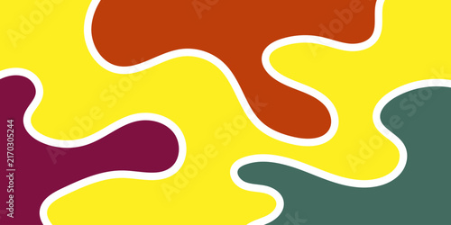 Abstract Rainbow Wave Colors Background