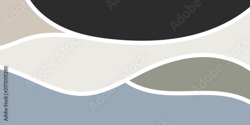 Abstract Rainbow Wave Colors Background
